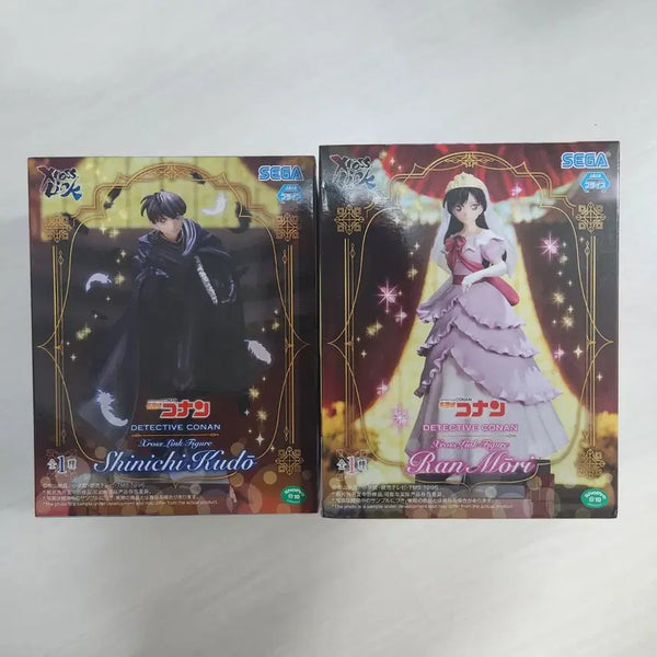 [BUNJANG] Detective Conan Shinichi & Ran "Battleship Tournament" Episode Figure Set / 명탐정 코난 신이치 란 남도일 유미란 신란 피규어 목숨을 건 부활