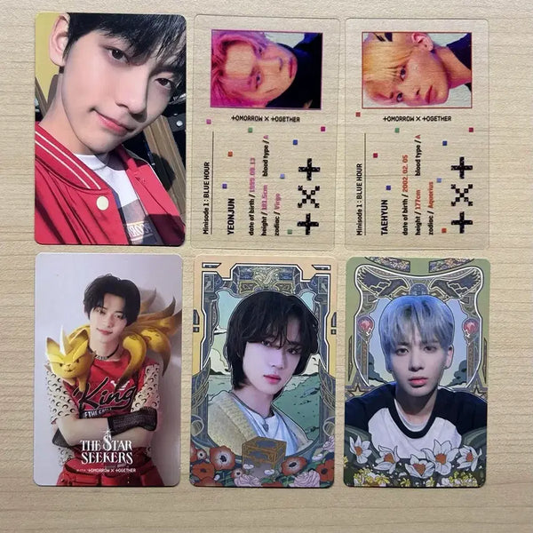 [BUNJANG] TXT Yeonjun Soobin Beomgyu Taehyun Bundle Set Photocards / 투바투 포카 일괄 연준 수빈 범규 태현