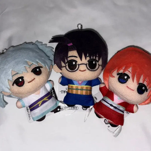 [BUNJANG] Gintama Yoshiwara Fiery Great Eruption Chibi Plush Set (Gintoki, Shinpachi, Kagura) / 은혼 요시와라 대염상 치비구루미 긴토키 , 신파치 , 카구라 3종 일괄