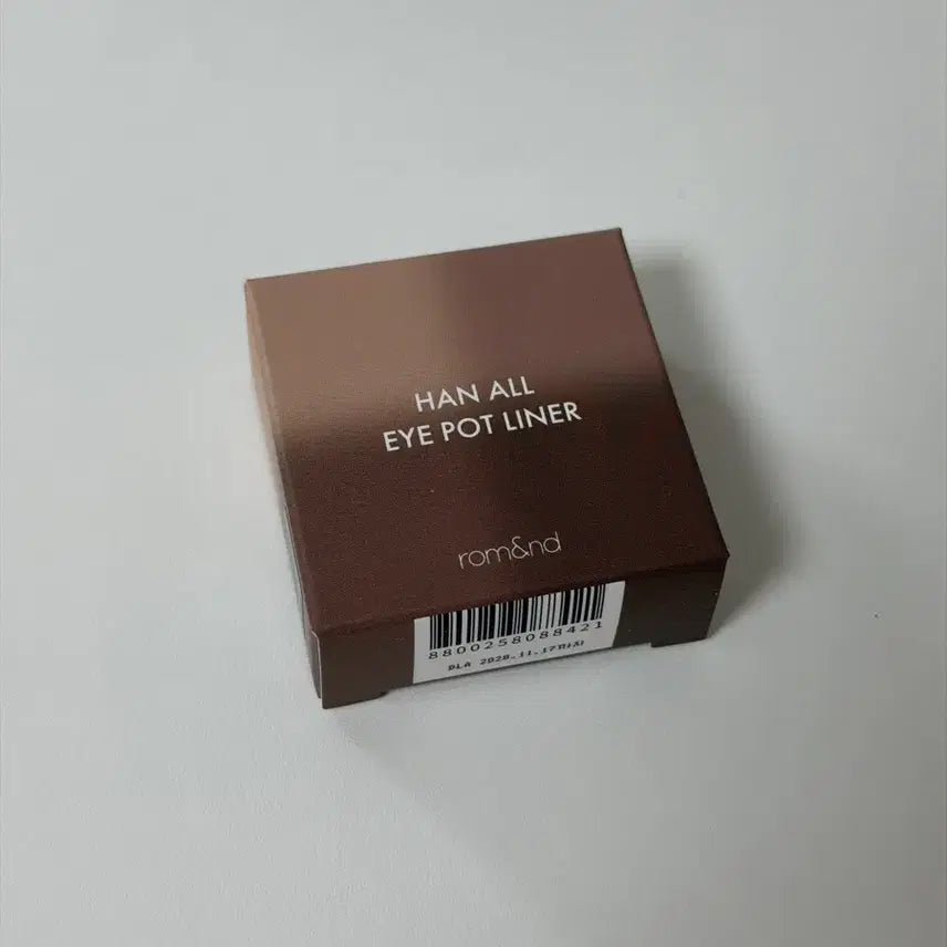 [BUNJANG] Rom&nd Han All Eye Pot Liner 01 Brown Taupe Pot / 롬앤 한올 아이팟 라이너 01 브라운 토프 팟