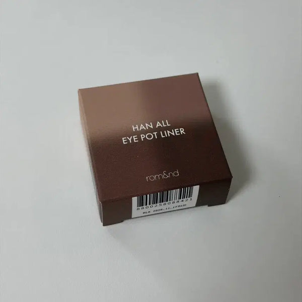 [BUNJANG] Rom&nd Han All Eye Pot Liner 01 Brown Taupe Pot / 롬앤 한올 아이팟 라이너 01 브라운 토프 팟