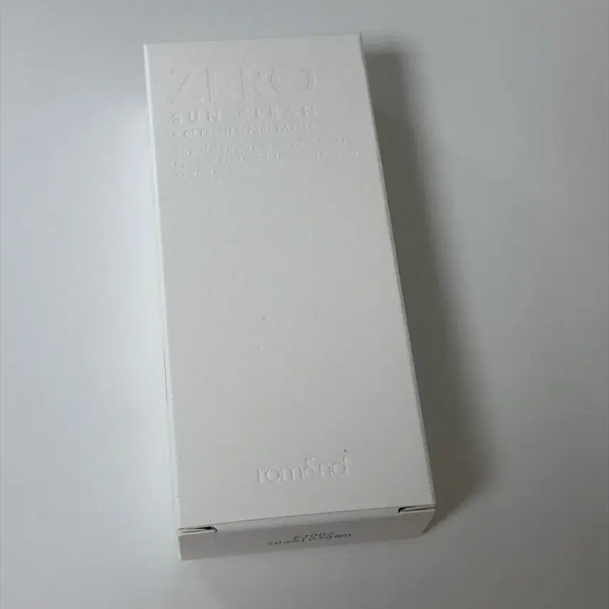 [BUNJANG] Rom&nd Zero Sun Clean SPF50+ PA++++ / 롬앤 제로 선 클린 01 프레쉬