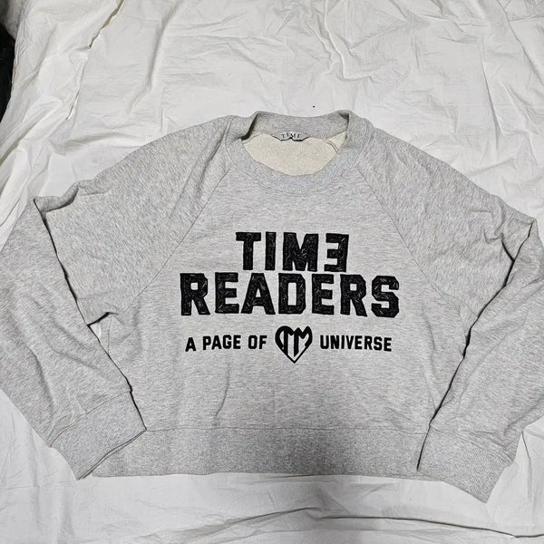 [BUNJANG] TIME Time Leaders Logo Sweatshirt Women's M / 22s 타임 타임리더스 로고 맨투맨 스웻셔츠 여성 M