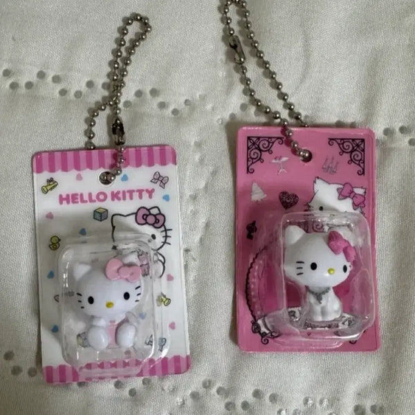 [BUNJANG] Hello Kitty "Rice Grain" Charm Keychain / 헬로키티 미니어쳐 쌀알 키링