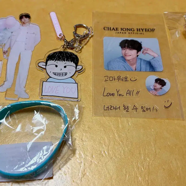 [BUNJANG] Chae Jong Hyeop 2024 Japan Hall Tour Fan Meeting Goods Acrylic Stand, Keychain, Lucky Draw Set / 채종협 2024년 일본 홀투어 팬미팅 굿즈