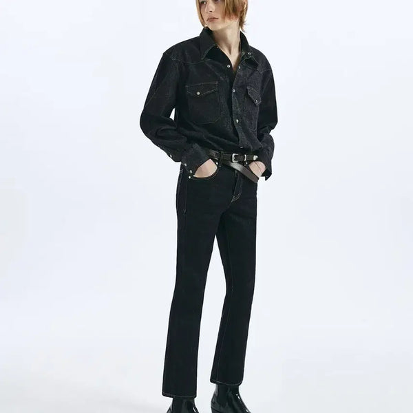 [BUNJANG] Elwood Terry Indigo Denim Pants Blue / 엘무드 테리 인디고 데님 팬츠 청바지 바지 블루 44