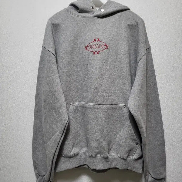[BUNJANG] Arcane Hoodie Grey Men's / 70314/ 아케인 후드티 그레이 남