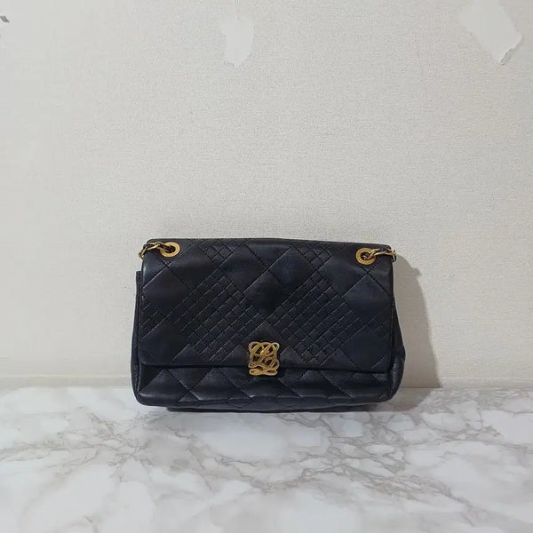 [BUNJANG] Louis Quatorze Women's Chain Crossbody Bag (26E185) / 루이까또즈 여성 체인 크로스백 (26E185)