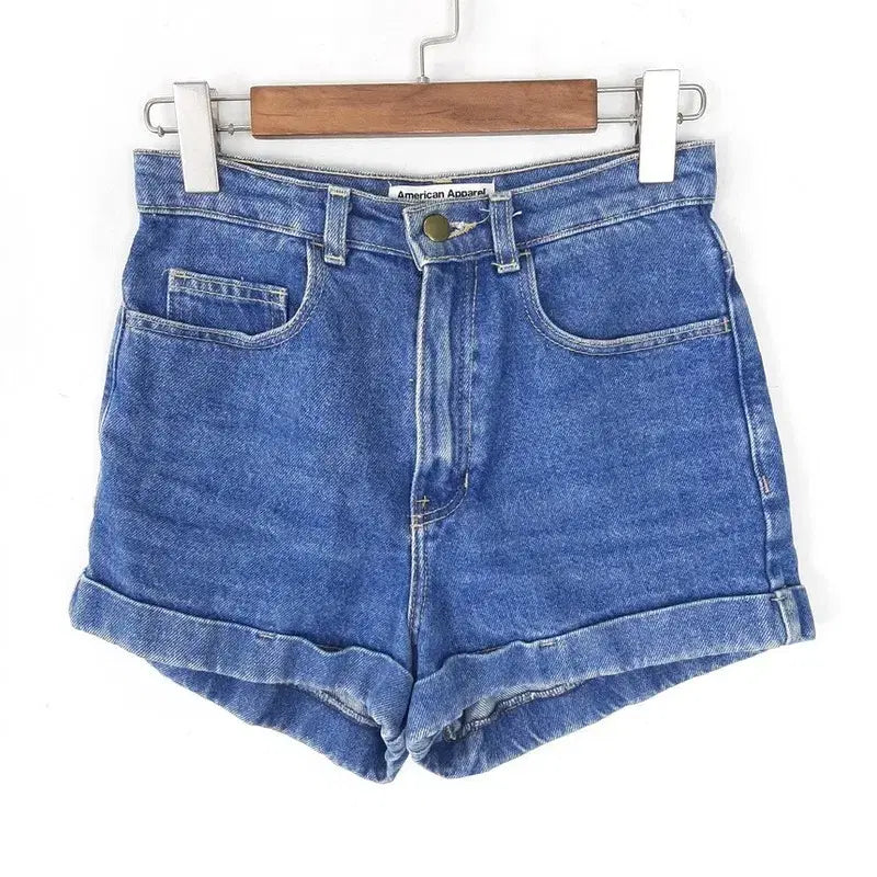 [BUNJANG] American Apparel Women's Denim Shorts Size 25 / 아메리칸 어패럴 여성 데님쇼츠 25