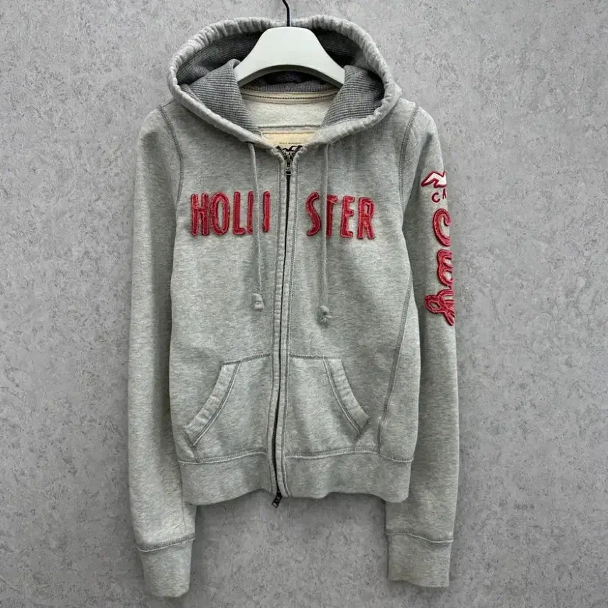 [BUNJANG] Hollister Y2K Fitted Hoodie Zip-Up / y2k 홀리스터 대장 후드집업 딱붙핏