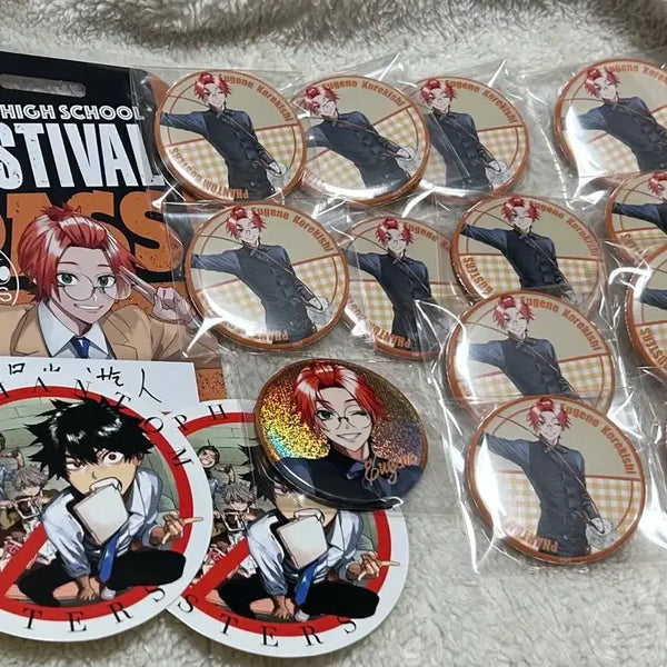 [BUNJANG] Phantom Buster Korekishi Yujin Can Badge Goods Bundle Set / 팬텀버스터즈 코레키시 유진 캔뱃지 굿즈 일괄