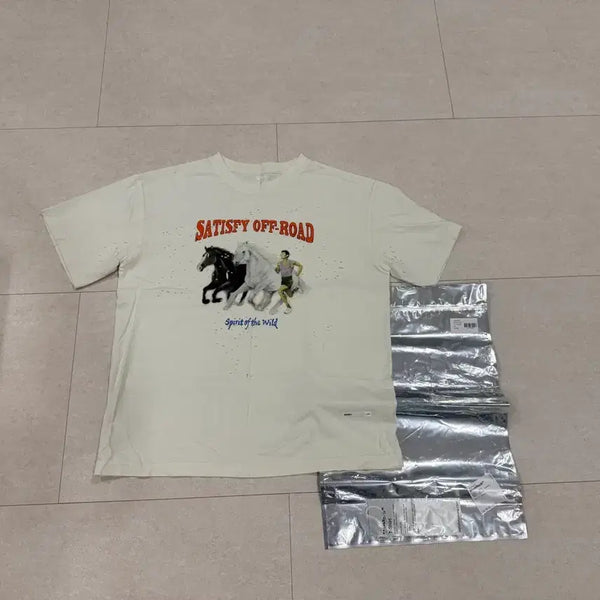 [BUNJANG] Satisfy Mostech T-Shirt M Size / 2) Satisfy 모스테크 M사이즈