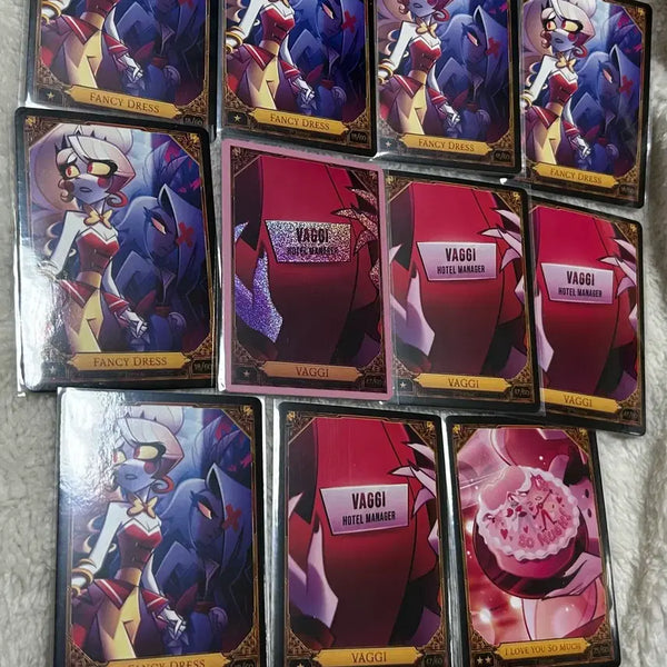 [BUNJANG] Hazbin Hotel Charlie Baggy Trading Card Bundle Set / 해즈빈 호텔 찰리 배기 트레이딩카드 일괄