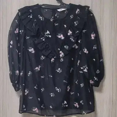 [BUNJANG] Zara Short Sleeve Blouse / 자라  반팔 블라우스