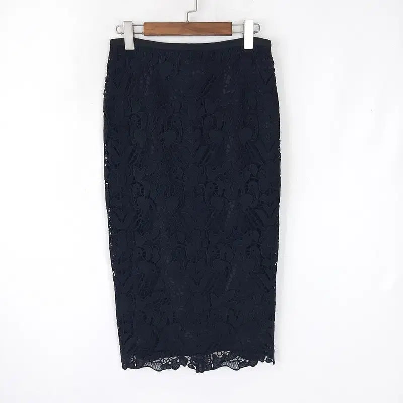 [BUNJANG] Rochas Italy Lace Midi Skirt Size 40 / 로샤스 이태리 레이스 미디스커트 40