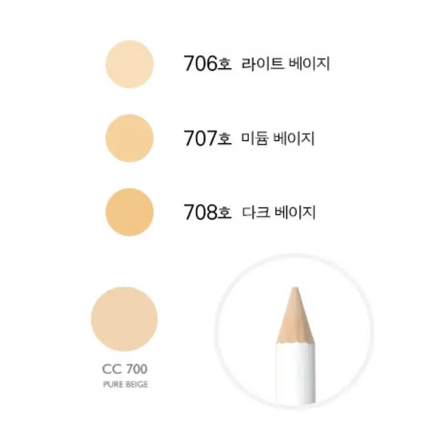 [BUNJANG] Kukui Cell Concealer Pencil CC706 / 꾸셀 컨실러펜슬 cc706