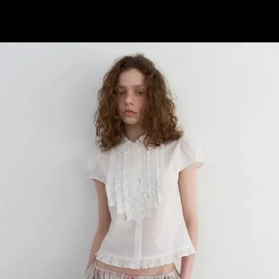 [BUNJANG] Overdue Flare Victorian Frill Blouse / 오버듀플레어 블라우스 victorian frill blouse