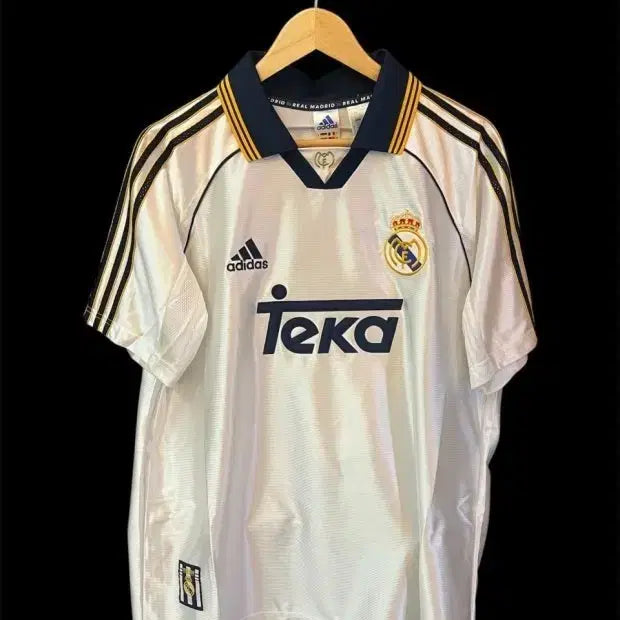 [BUNJANG] Real Madrid 1999-2000 Season Adidas Jersey 4XL / 00 99 레알마드리드 유니폼