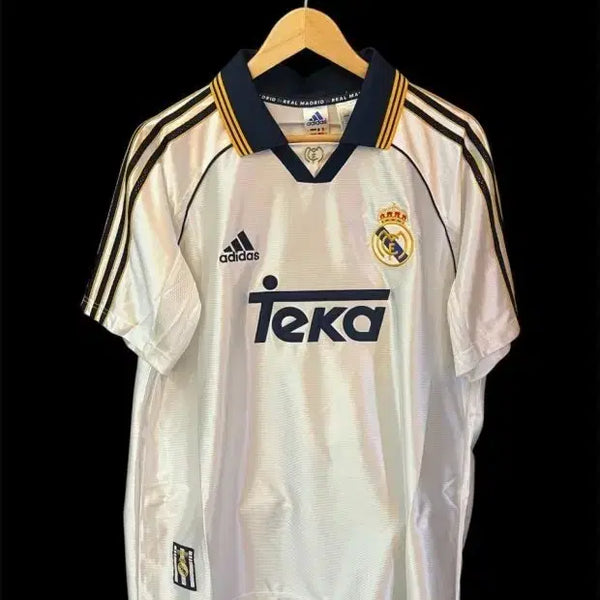 [BUNJANG] Real Madrid 1999-2000 Season Adidas Jersey 4XL / 00 99 레알마드리드 유니폼