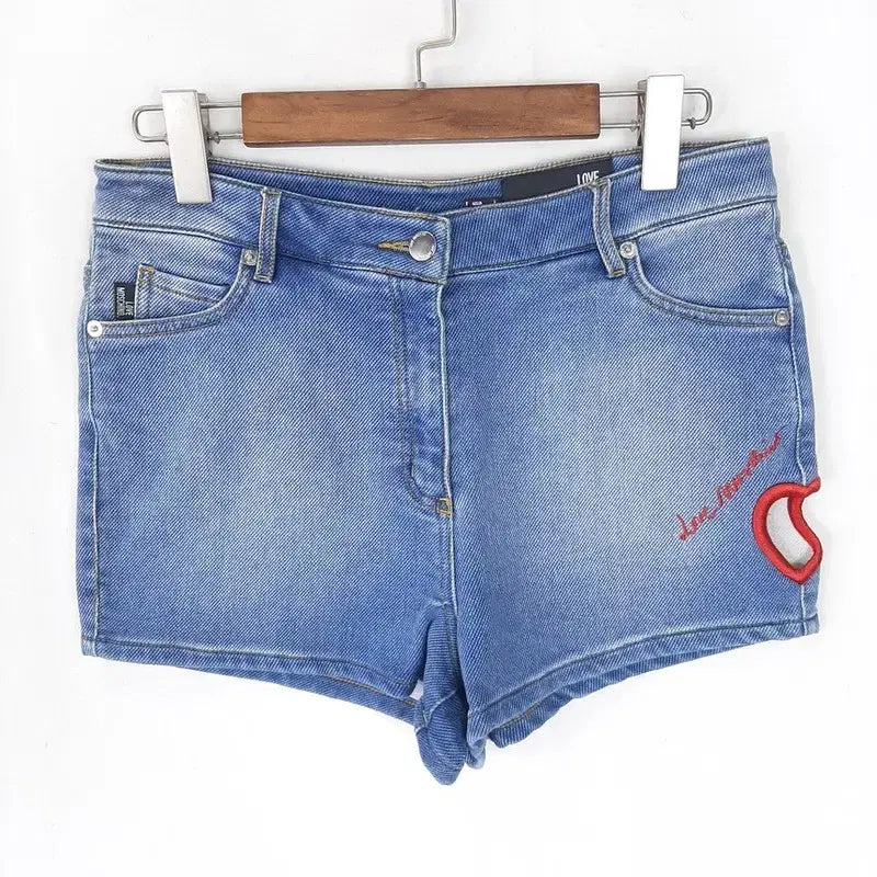 [BUNJANG] Love Moschino Blue Denim Shorts Size S / 러브모스키노 청 반바지 S