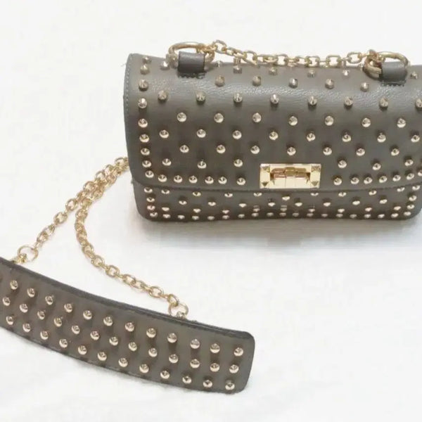 [BUNJANG] Lambskin Chain Shoulder Bag / 램스킨 체인 숄더백