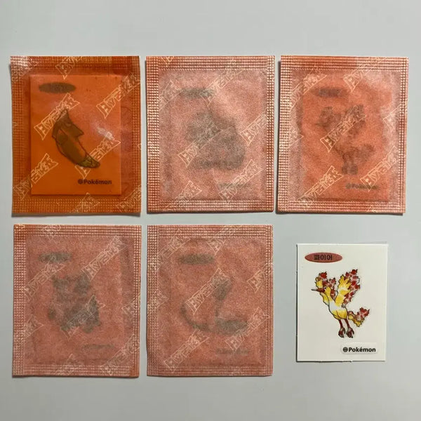 [BUNJANG] Pokemon 30th Anniversary 1st Gen Stickers Bundle Set / 포켓몬 띠부씰 30주년 1세대 (일괄)