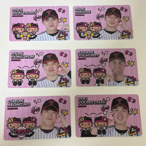[BUNJANG] LG Twins Tanning Kitty Photocard / LG 트윈스 태닝 키티 포토카드 정가 판매