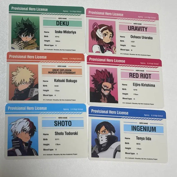 [BUNJANG] My Hero Academia Temporary Hero License / 히로아카 임시 히어로 면허