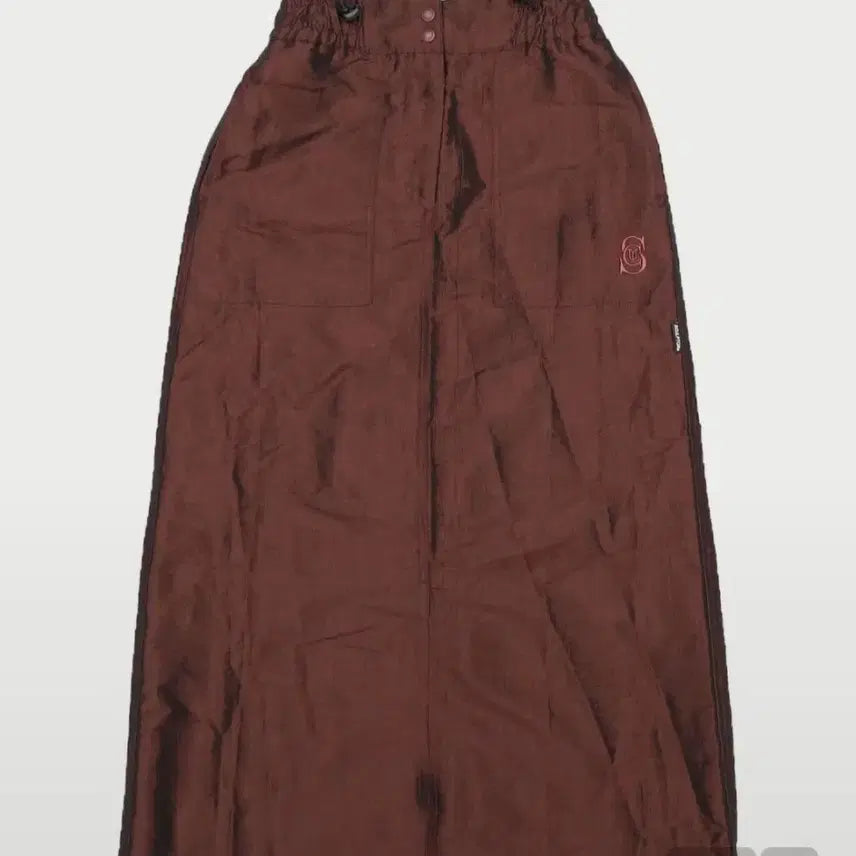 [BUNJANG] Sculptor Black Burgundy Long Skirt S / 스컬프터 블랙 버건디 스커트 S