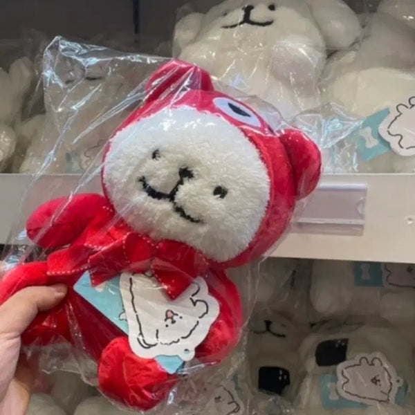 [BUNJANG] Maltese Red Hooded Doll 25cm Merchandise / 새상품) 정가 29000원/ 몰티즈 레드 후드 인형 25cm 굿즈