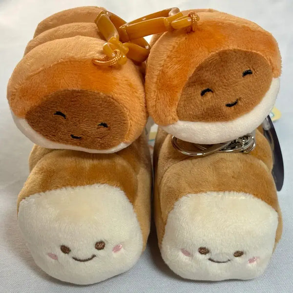 [BUNJANG] Paris Baguette Choco Sola Bread Plush Keyring / 파리브레드 (파리바게트) 초코소라빵 인형 키링 (새상품) 일괄 할인