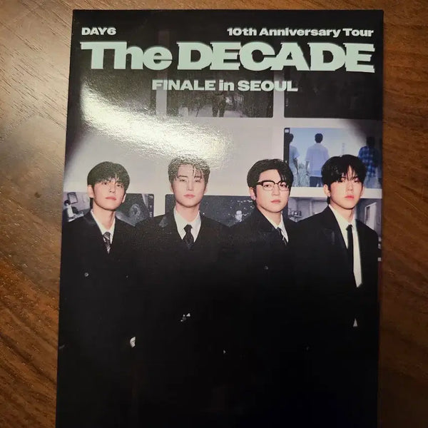 [BUNJANG] Day6 10th Anniversary Tour 'The DECADE' Encore Final in Seoul Concert Admission Gift (Sealed) / 데이식스 파이널 서울콘 앙콘 입장기프트