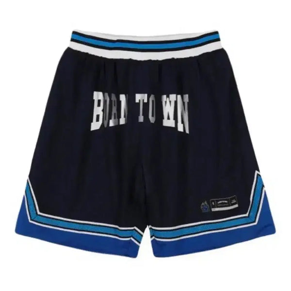 [BUNJANG] Born to Win Rugby Shorts Navy / 본투윈 럭비 쇼츠 네이비 반바지 1