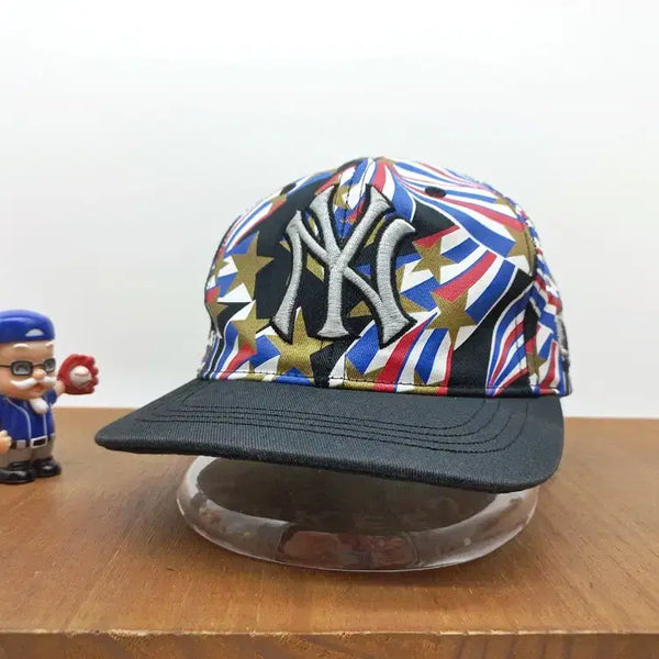 [BUNJANG] MLB Kids New York Yankees Multi Star MVP Black Baseball Cap / MLB 키즈 야구 볼캡 NY 뉴욕양키스 멀티 스타 MVP 블랙