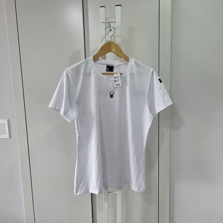 [BUNJANG] Spider Logo T-Shirt White / 스파이더 반팔티 화이트