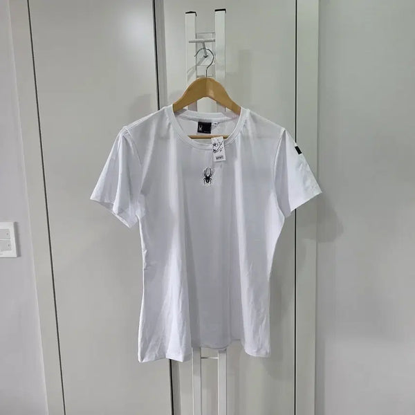 [BUNJANG] Spider Logo T-Shirt White / 스파이더 반팔티 화이트