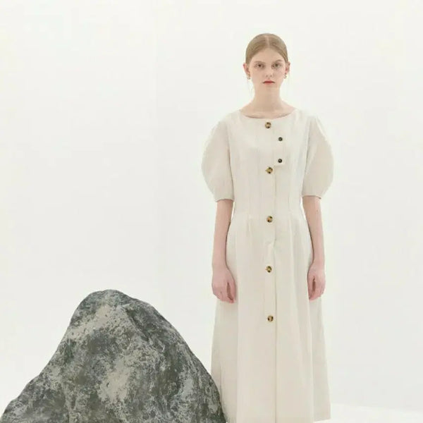 [BUNJANG] Lugner Linen Dress / 루그너 리넨 원피스