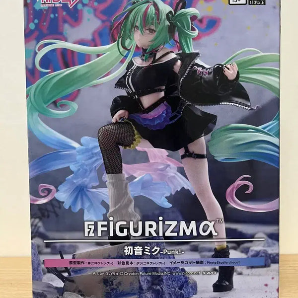 [BUNJANG] SEGA Figure-ism Hatsune Punk Miku Figure (Sealed) / 미개봉] 세가 피규어리즘 하츠네 펑크 미쿠 Punk 피규어
