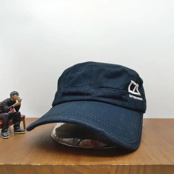 [BUNJANG] Cutter & Buck Black Military Cap / 군모 모자 커터앤벅 Cutter Buck 블랙