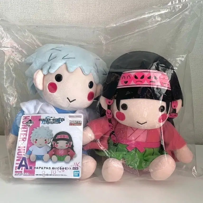 [BUNJANG] Hunter x Hunter Nendoroid Killua & Alluka (A Prize) Set / 헌터X헌터 넨도로이드 키르아 & 아르카(A상) 세트