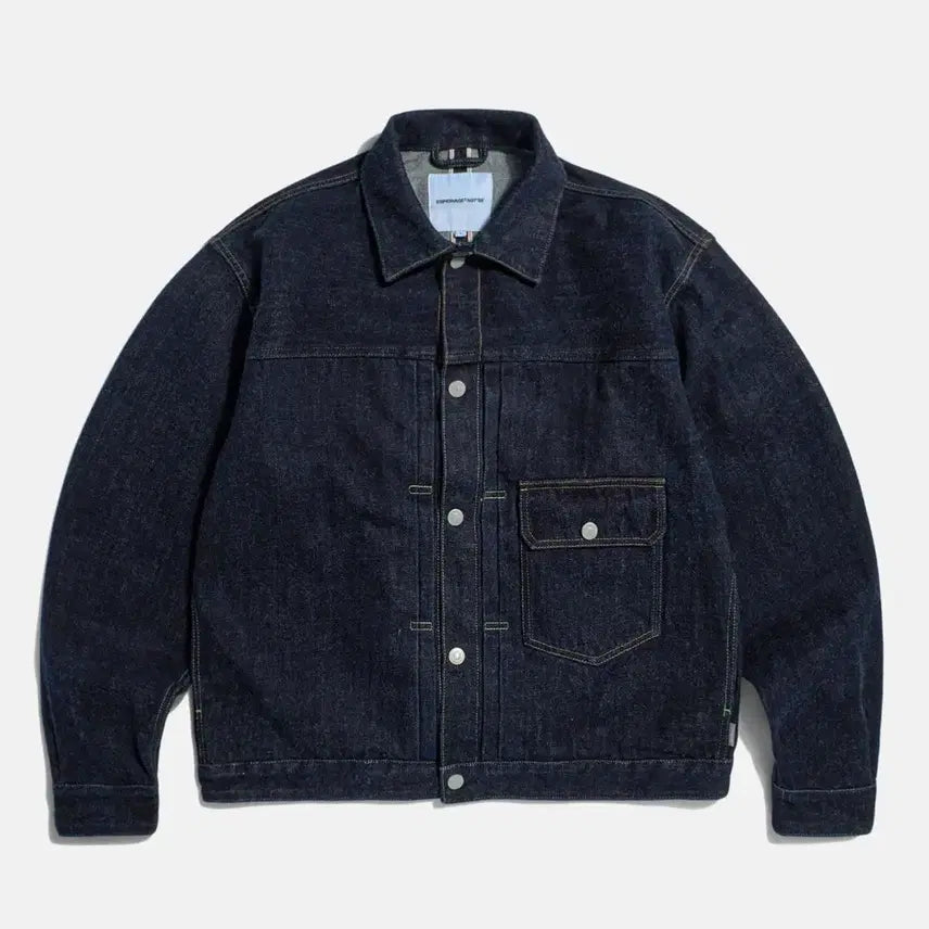 [BUNJANG] Espionage Type 1 Selvedge Denim Jacket Indigo M / 에스피오나지 Type 1 Selvedge Denim 인디고 데님 자켓 M