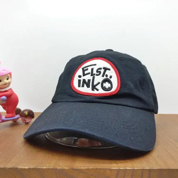 [BUNJANG] Hat's On ELST INK Character Snapback Hat - Black / 햇츠온 케릭터 스냅백 모자 엘스팅코 ELST INK 블랙