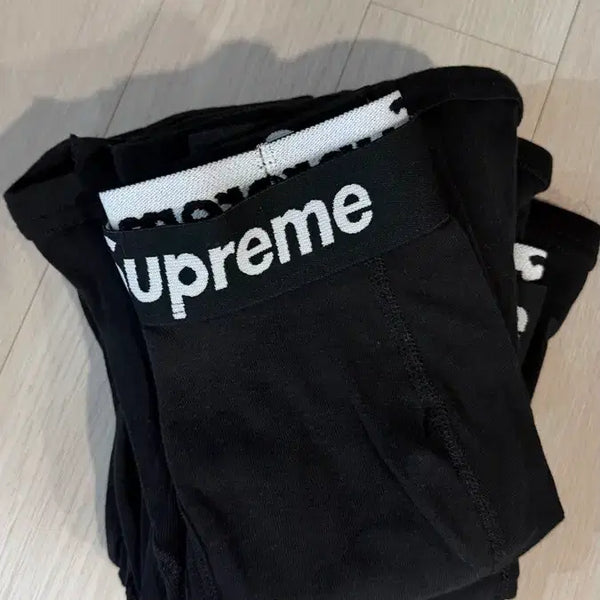 [BUNJANG] Supreme Boxer Briefs Black M / 슈프림 박서 브리프 블랙 M