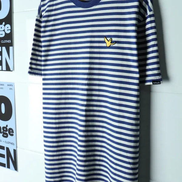[BUNJANG] Mark Gonzales Striped Oversized T-Shirt XL-2XL / (XL-2XL) 마크곤잘레스 반팔 티셔츠 빅사이즈 단가라-H34374