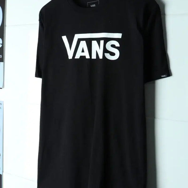 [BUNJANG] Vans Big Logo T-Shirt Black / (M) 반스 반팔 티셔츠 빅로고 블랙 올드스쿨-H34393