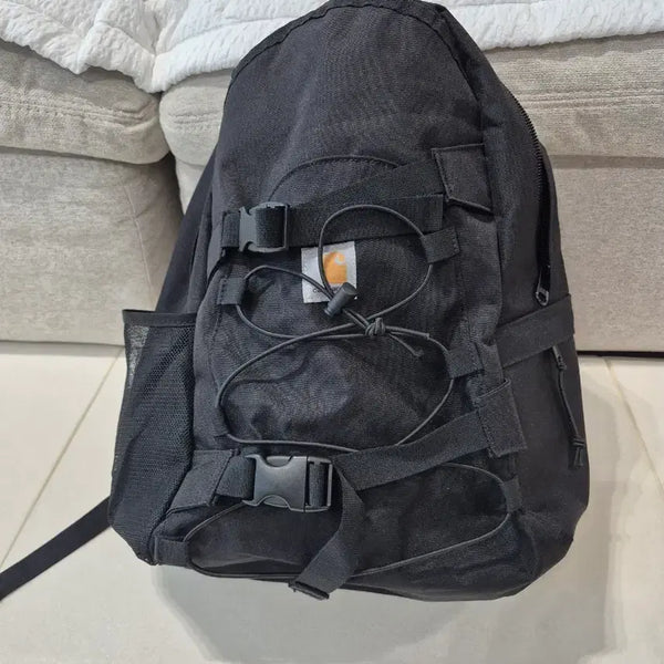 [BUNJANG] Carhartt Kickflip Backpack Black / 칼하트 킥플립 백팩 블랙ㅡ새상품