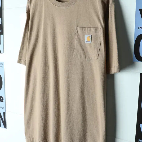 [BUNJANG] Carhartt USA XL-2XL Pocket T-Shirt H34397 / (XL-2XL) 칼하트 반팔 티셔츠 USA 빅사이즈 포켓-H34397