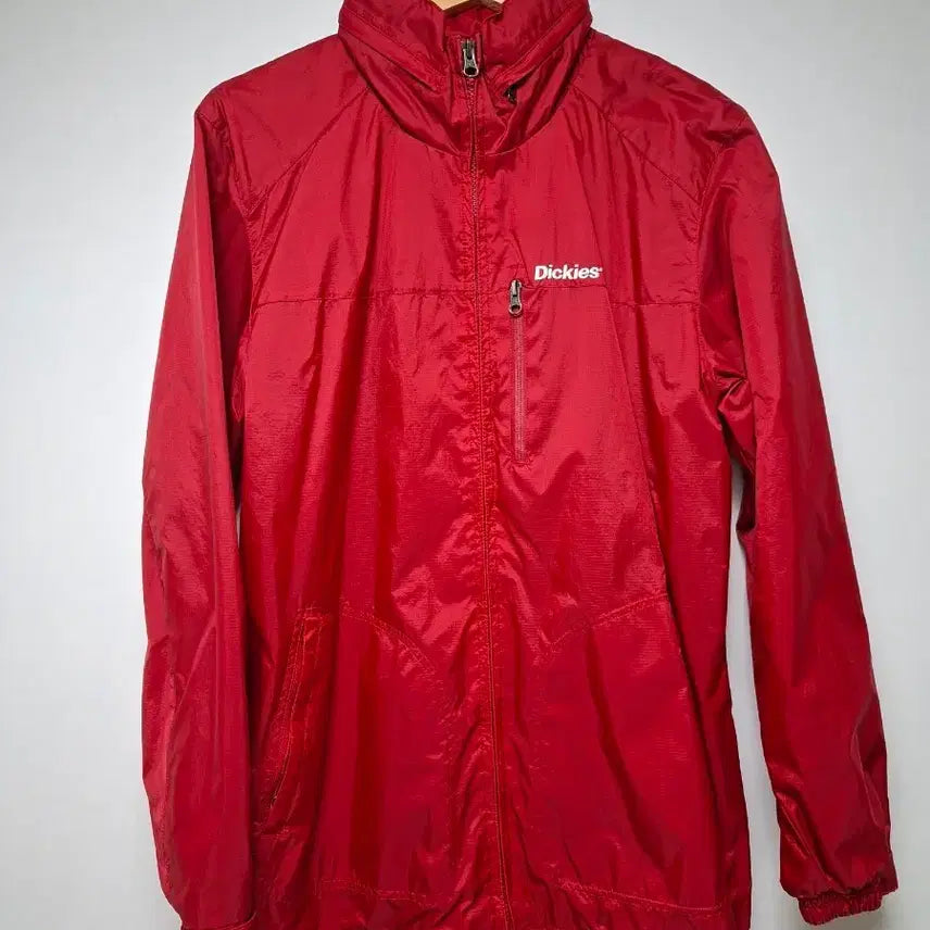 [BUNJANG] Dickies Windbreaker Jacket Red / 디키즈 바람막이 자켓 레드