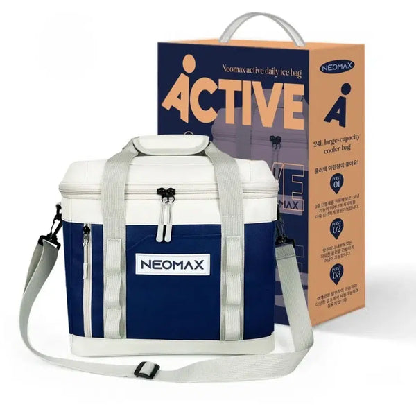 [BUNJANG] NeoMax Active Ice Bag 24L Cooler Bag Navy / 네오맥스 액티브 아이스백 24L 쿨러백 네이비