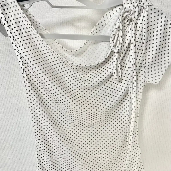 [BUNJANG] Dot Print Summer Top / 도트 상의 여름옷 쉬인 에이블리 지그재그